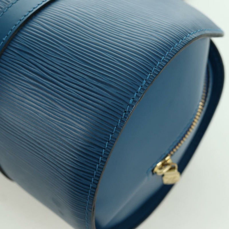 【日本直送】路易威登 Epi Soufflot 手提包 藍色 M52225 LV 正品 171029A-16