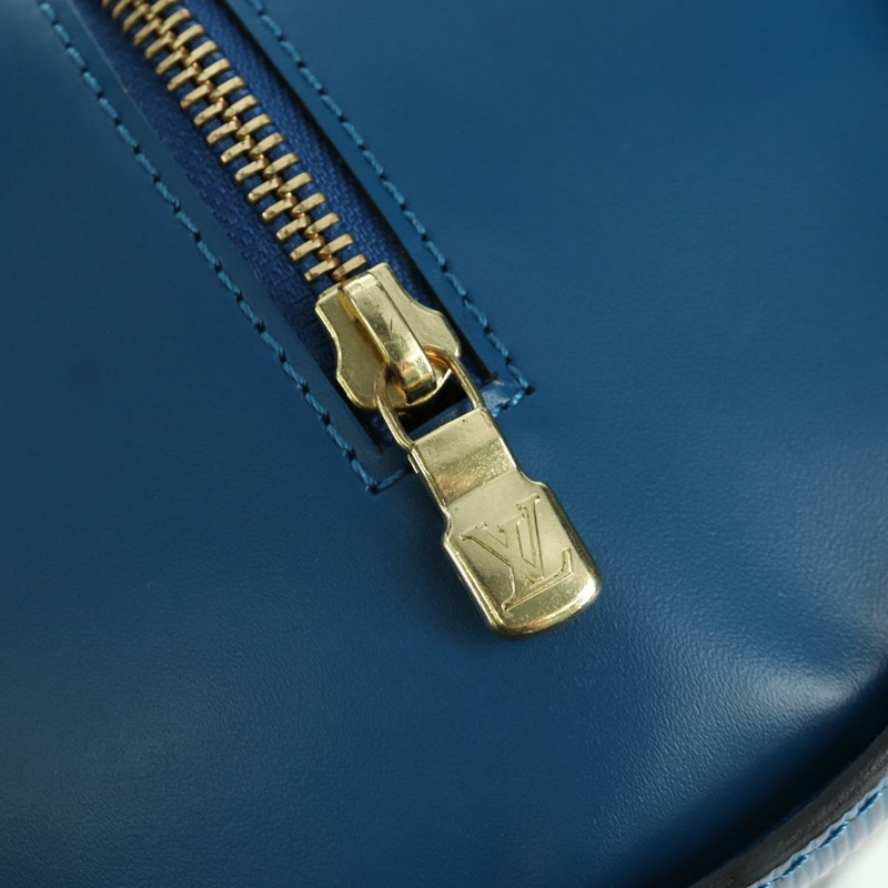 【日本直送】路易威登 Epi Soufflot 手提包 藍色 M52225 LV 正品 171029A-17