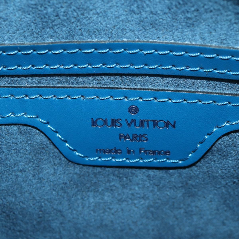 【日本直送】路易威登 Epi Soufflot 手提包 藍色 M52225 LV 正品 171029A-18