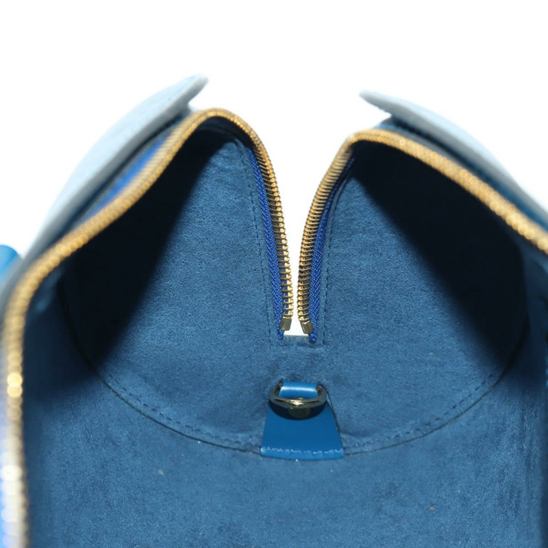 【日本直送】路易威登 Epi Soufflot 手提包 藍色 M52225 LV 正品 171029A-19