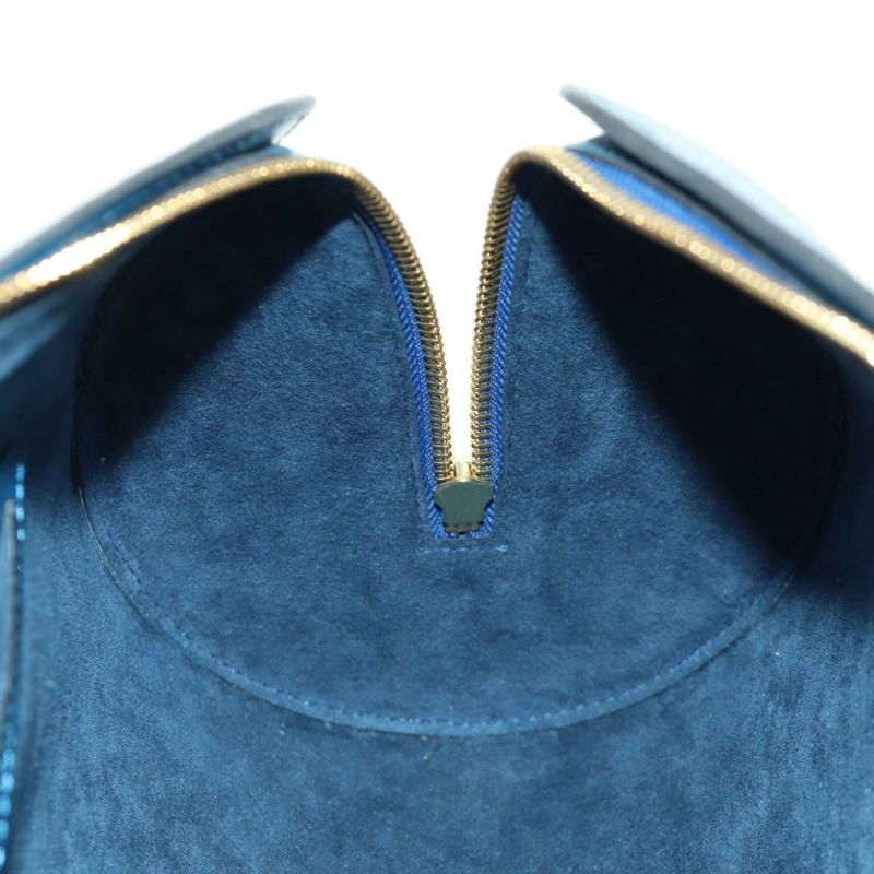 【日本直送】路易威登 Epi Soufflot 手提包 藍色 M52225 LV 正品 171029A-20