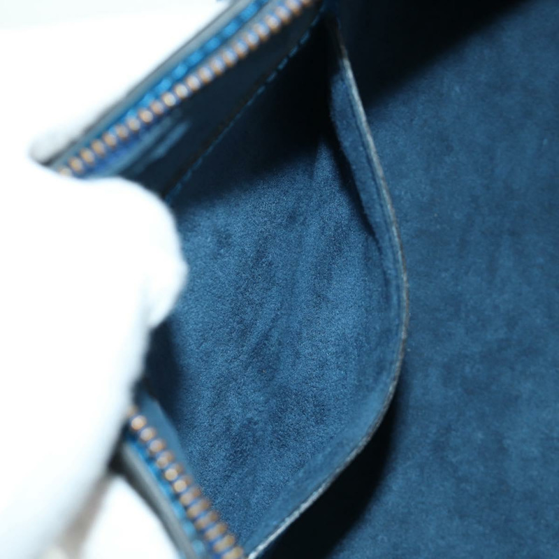 【日本直送】路易威登 Epi Soufflot 手提包 藍色 M52225 LV 正品 171029A-21