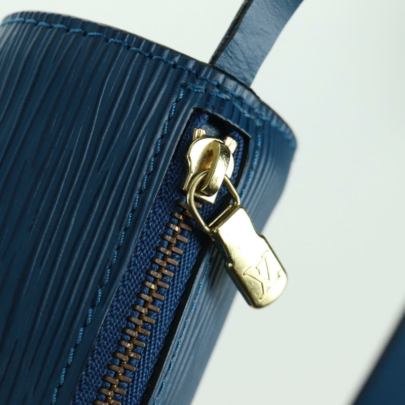 【日本直送】路易威登 Epi Soufflot 手提包 藍色 M52225 LV 正品 171029A-24