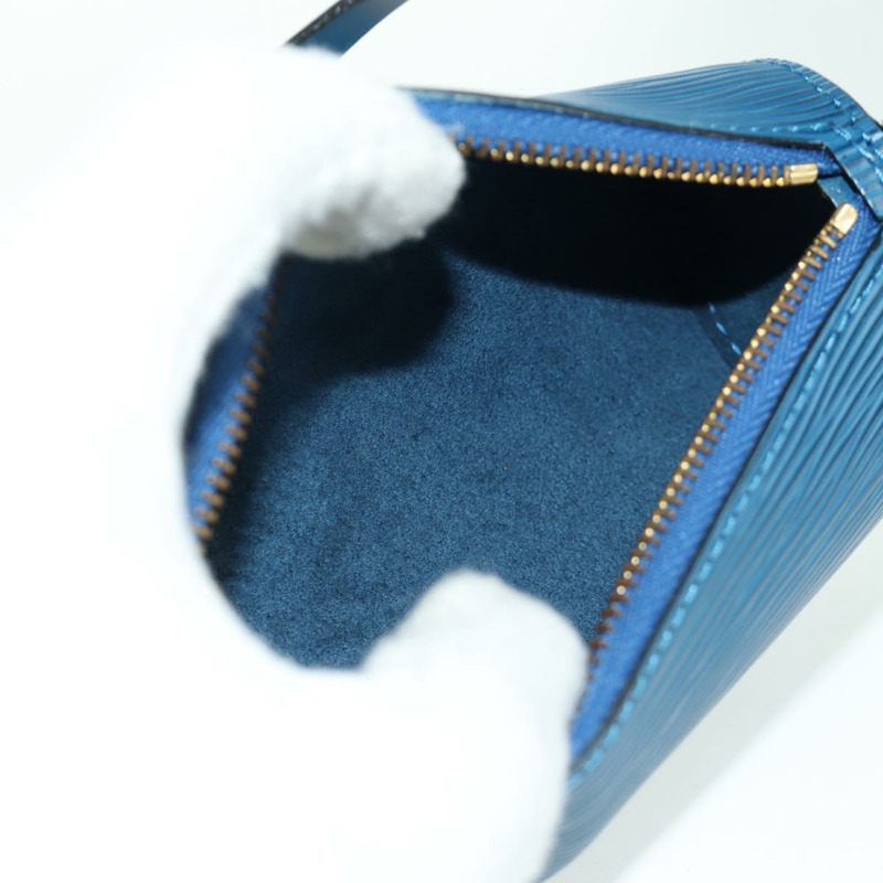 【日本直送】路易威登 Epi Soufflot 手提包 藍色 M52225 LV 正品 171029A-25