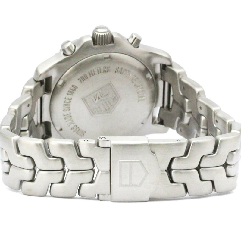 TAG HEUER 豪雅 Link 計時碼錶 精鋼石英男錶 CT1110 拋光-4