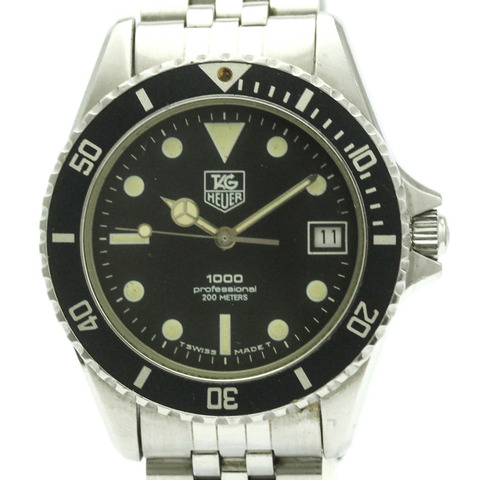 TAG HEUER 1000 不鏽鋼石英男士腕錶 980.013