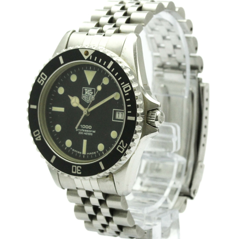 TAG HEUER 1000 不鏽鋼石英男士腕錶 980.013-1