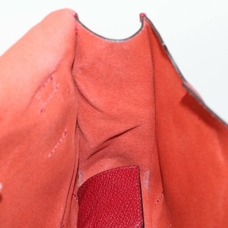 【日本直送】GUCCI 紅色銀色皮革單肩包 484676 正品 168926A-19