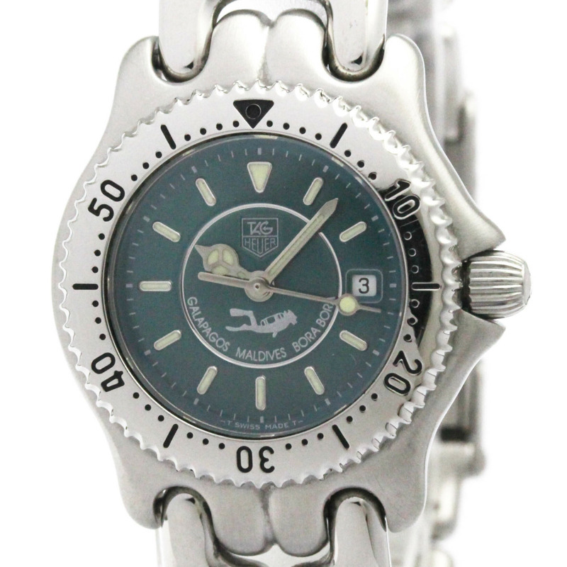 TAG HEUER Sel Galapagos Maldives Bora Bora LTD 腕錶 WG131K 拋光-0