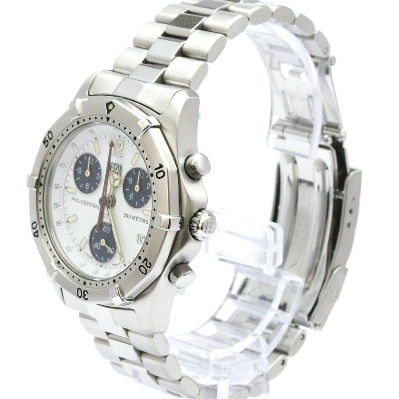 TAG HEUER 2000 經典專業計時腕錶 CK1111 拋光款-1