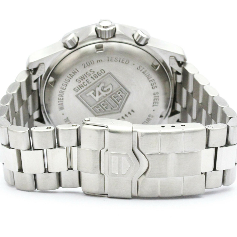 TAG HEUER 2000 經典專業計時腕錶 CK1111 拋光款-4