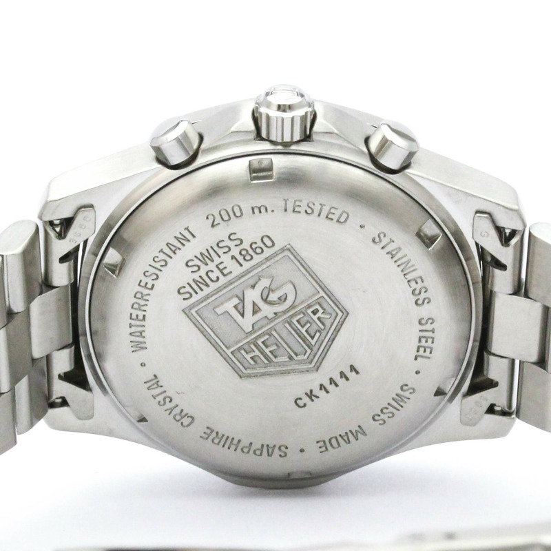 TAG HEUER 2000 經典專業計時腕錶 CK1111 拋光款-5