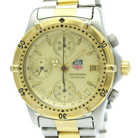 TAG HEUER 2000 Coronograph 鍍金鋼自動腕錶 765.406