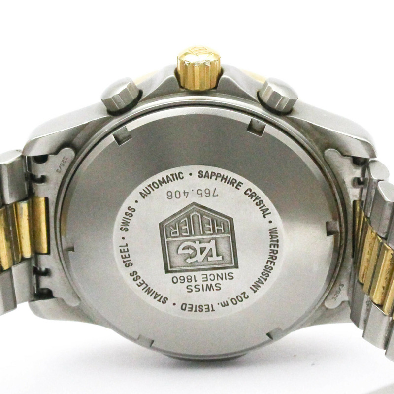 TAG HEUER 2000 Coronograph 鍍金鋼自動腕錶 765.406-5