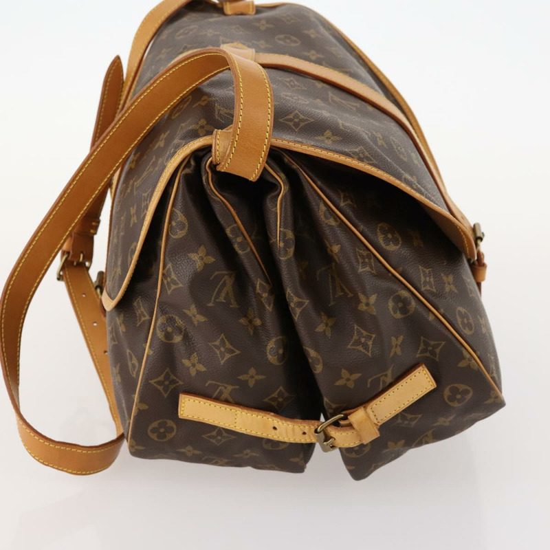 【日本直送】路易威登 Monogram Saumur 35 肩背包 M42254 LV Auth ki6465-2