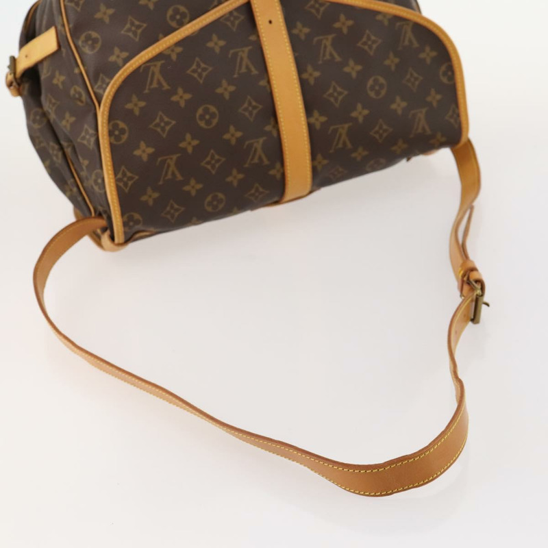 【日本直送】路易威登 Monogram Saumur 35 肩背包 M42254 LV Auth ki6465-6
