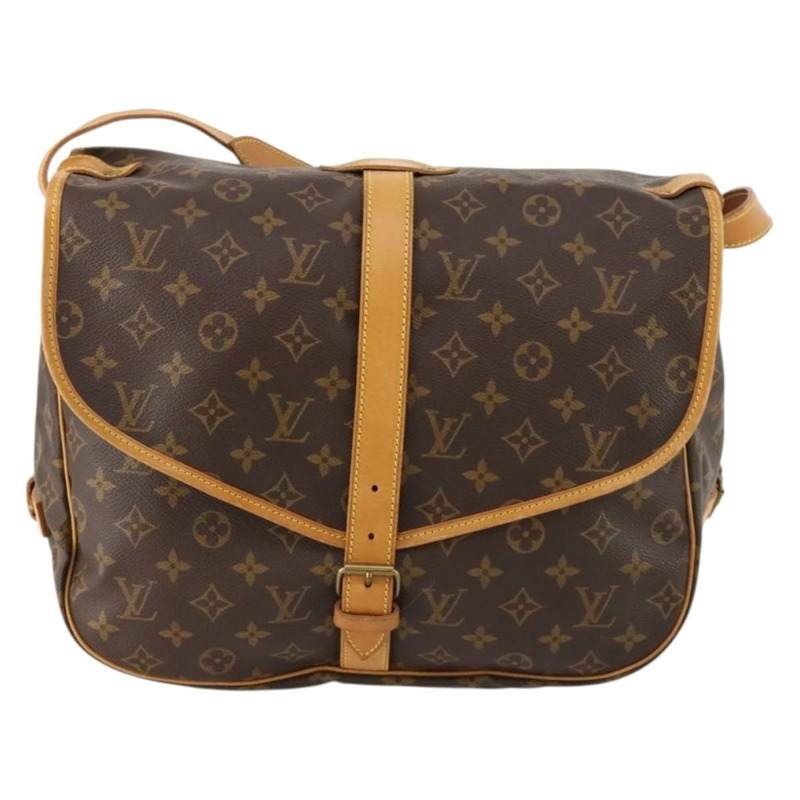 【日本直送】路易威登 Monogram Saumur 35 肩背包 M42254 LV Auth ki6465-12