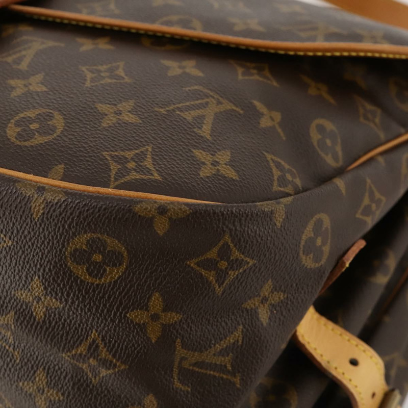 【日本直送】路易威登 Monogram Saumur 35 肩背包 M42254 LV Auth ki6465-15