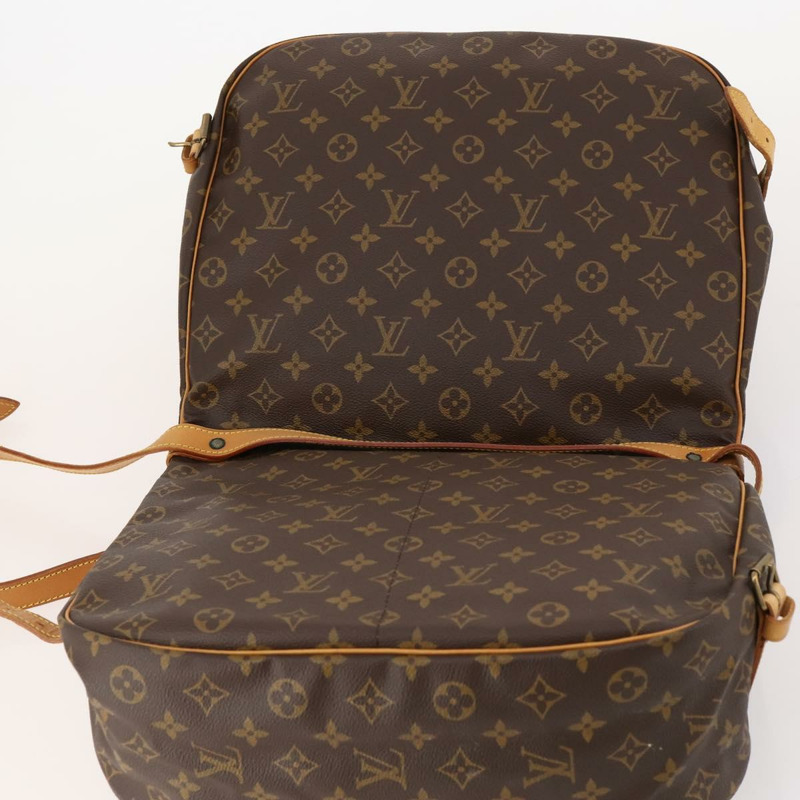 【日本直送】路易威登 Monogram Saumur 35 肩背包 M42254 LV Auth ki6465-18