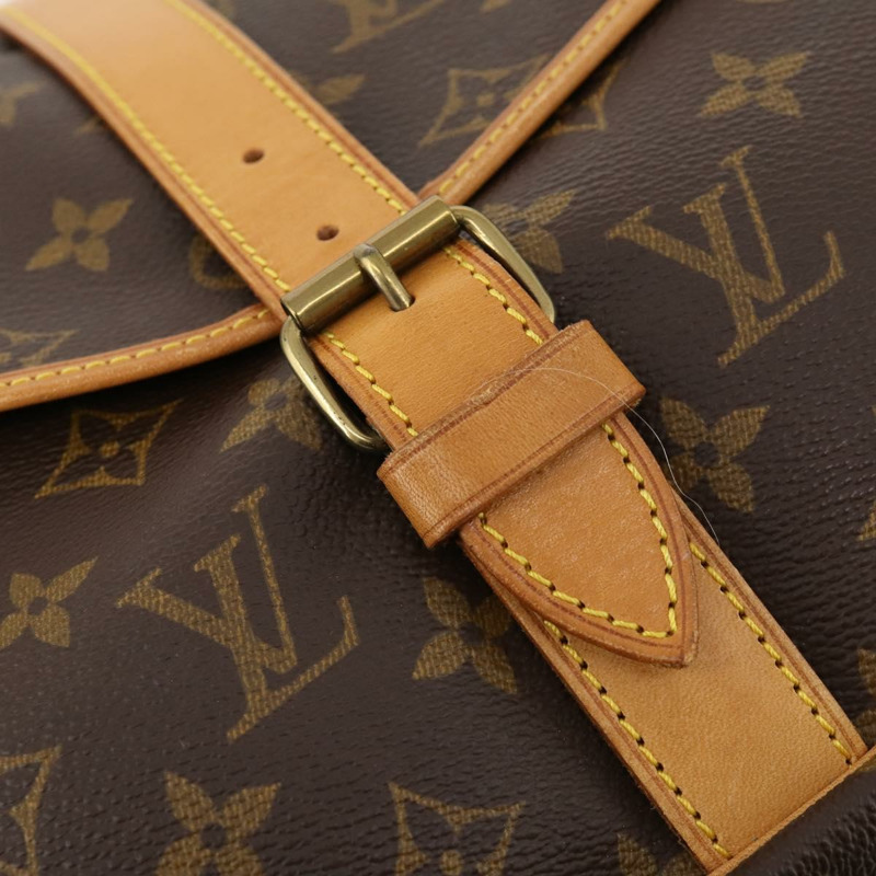 【日本直送】路易威登 Monogram Saumur 35 肩背包 M42254 LV Auth ki6465-19