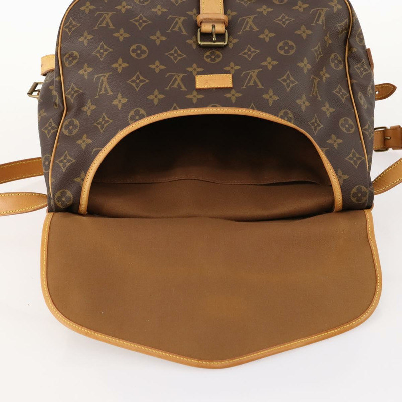 【日本直送】路易威登 Monogram Saumur 35 肩背包 M42254 LV Auth ki6465-21