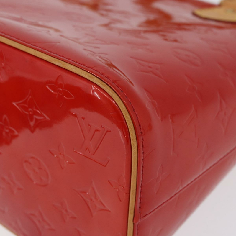 【日本直送】路易威登 Monogram Vernis Houston 手提包 紅色 M91092 LV 正品 ki6445-13