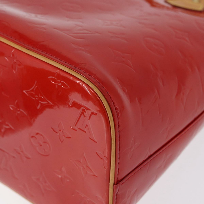 【日本直送】路易威登 Monogram Vernis Houston 手提包 紅色 M91092 LV 正品 ki6445-15