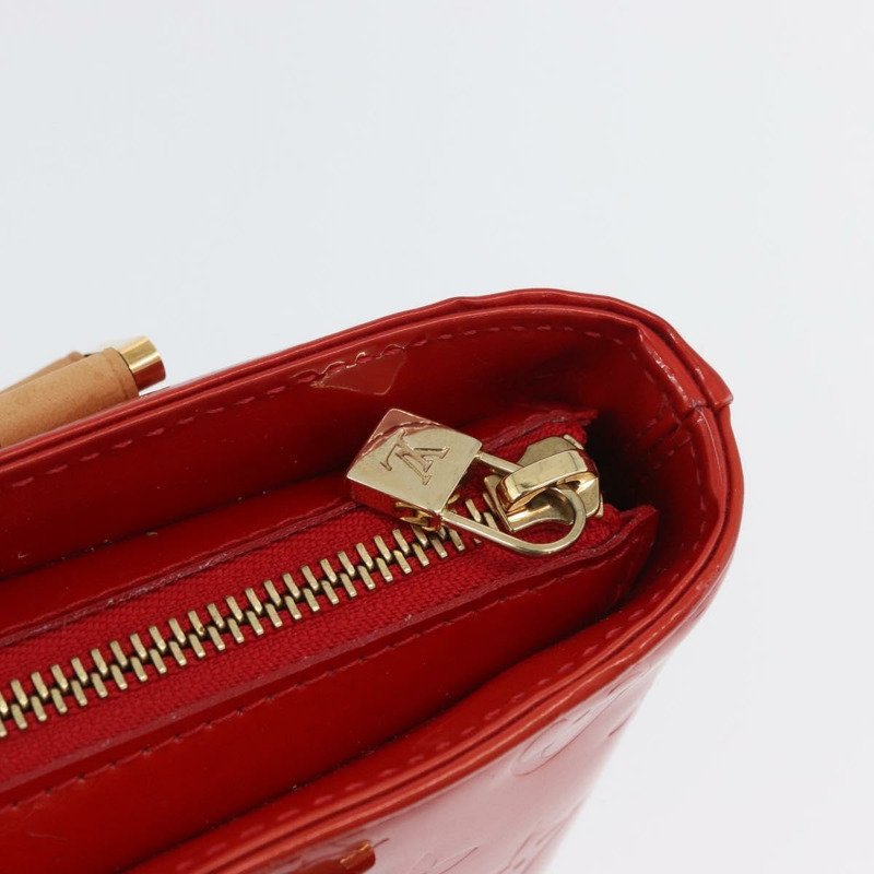 【日本直送】路易威登 Monogram Vernis Houston 手提包 紅色 M91092 LV 正品 ki6445-16