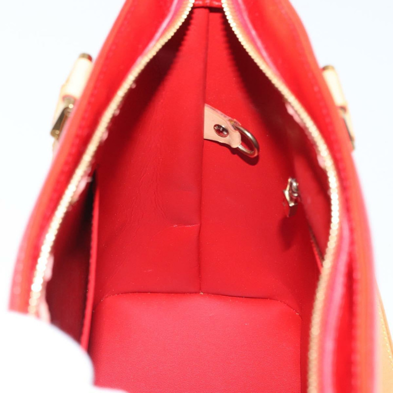 【日本直送】路易威登 Monogram Vernis Houston 手提包 紅色 M91092 LV 正品 ki6445-19