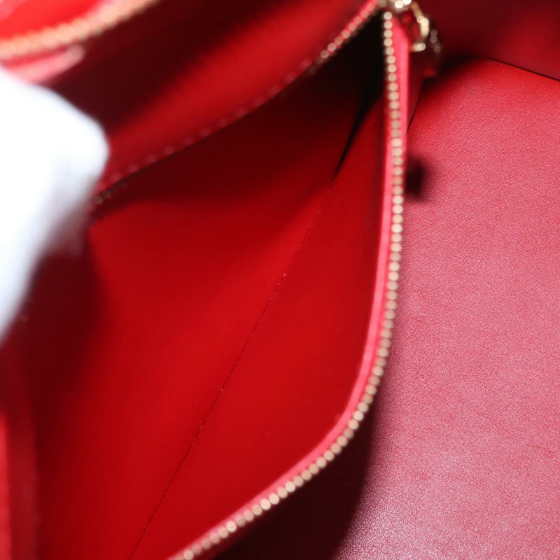 【日本直送】路易威登 Monogram Vernis Houston 手提包 紅色 M91092 LV 正品 ki6445-21