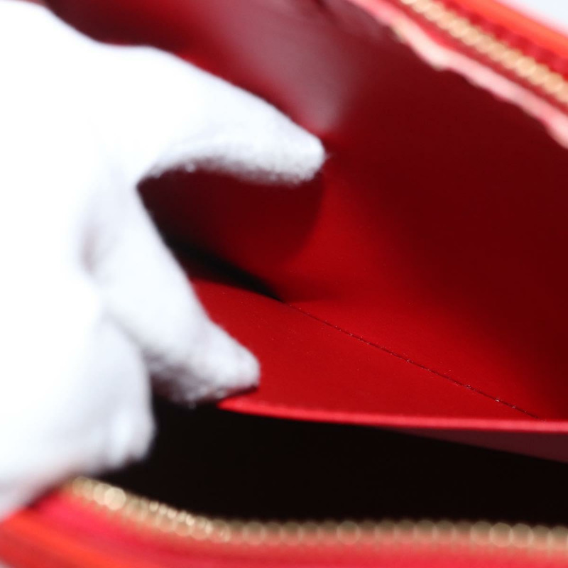 【日本直送】路易威登 Monogram Vernis Houston 手提包 紅色 M91092 LV 正品 ki6445-22