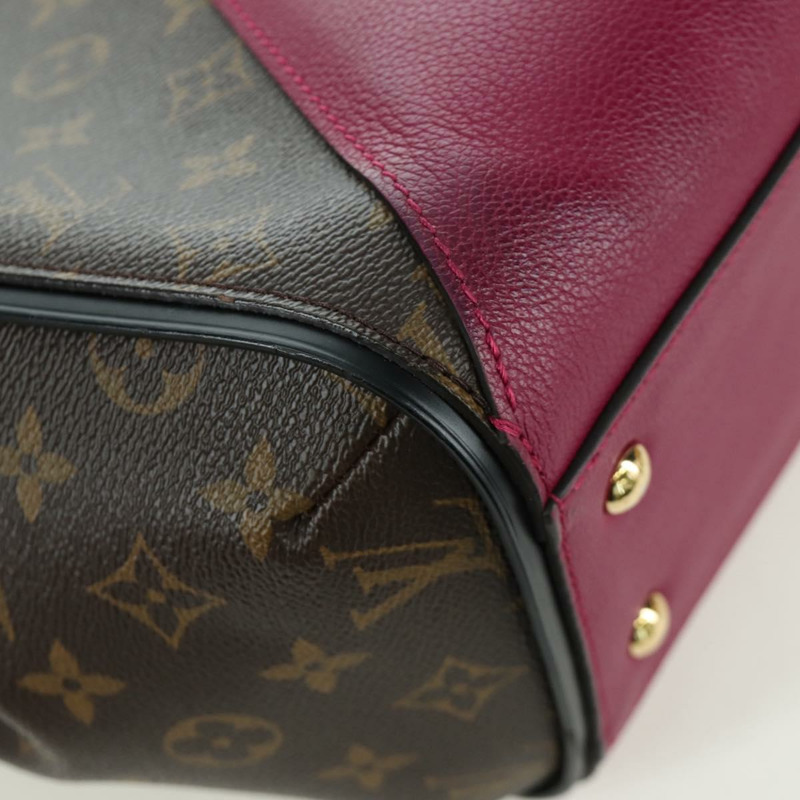 【日本直送】路易威登 Monogram Kimono MM 手提包 紫色 M40521 LV 正品 170645SM-14