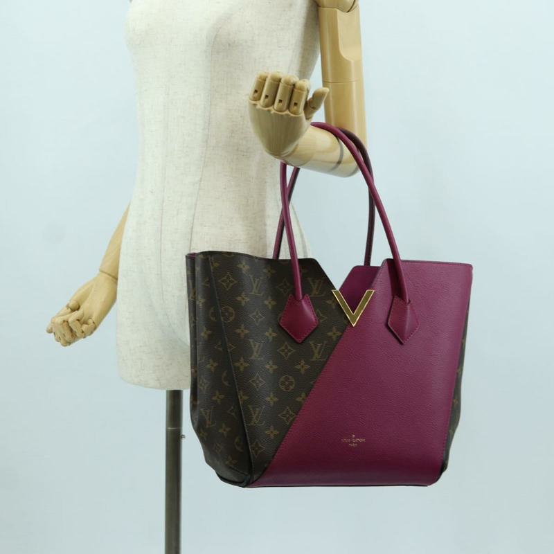 【日本直送】路易威登 Monogram Kimono MM 手提包 紫色 M40521 LV 正品 170645SM-24