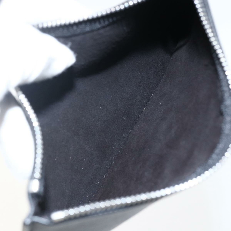 【日本直送】CELINE 鉚釘手提包 皮革 黑色 銀色 Auth mr2054-20