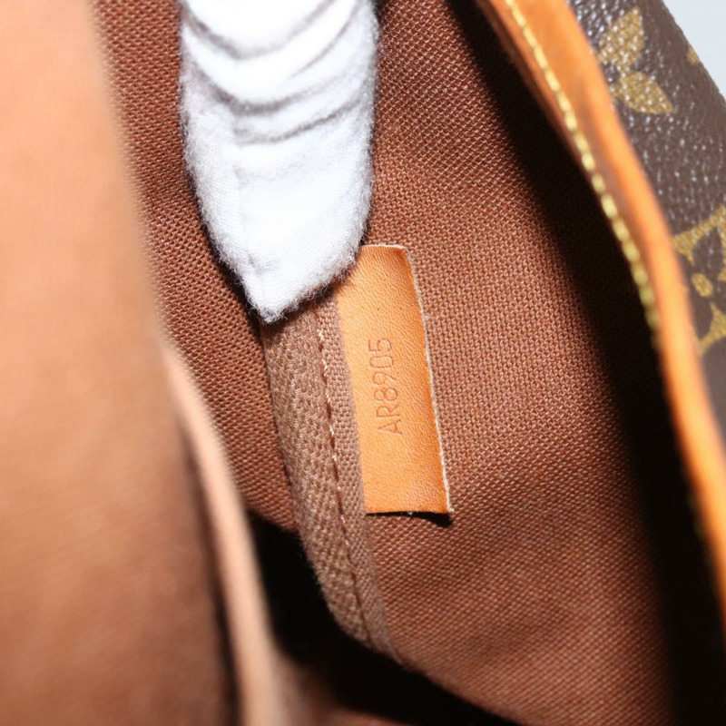 【日本直送】路易威登 Monogram Saumur 43 肩背包 M42252 LV Auth 166833A-11