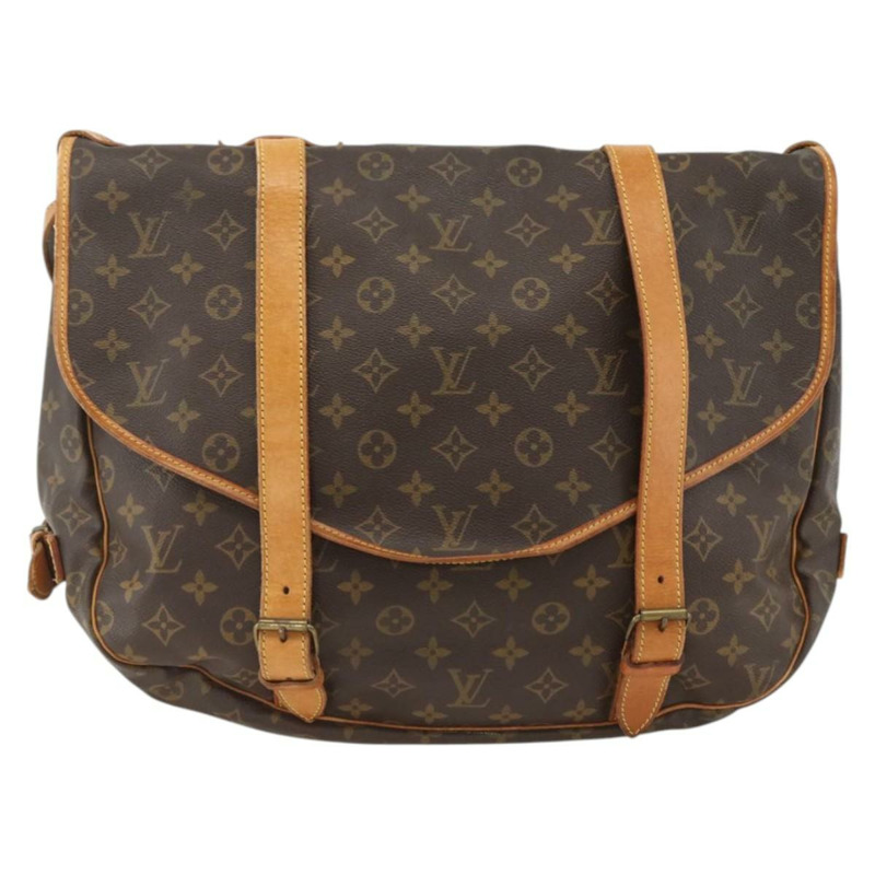 【日本直送】路易威登 Monogram Saumur 43 肩背包 M42252 LV Auth 166833A-12
