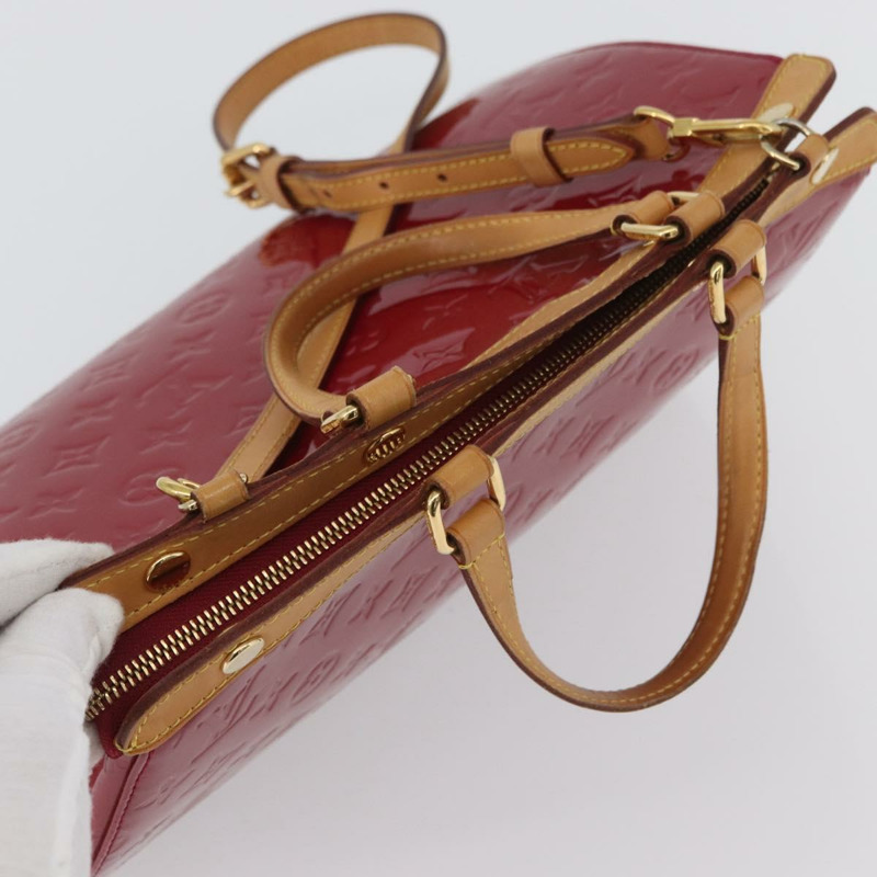 【日本直送】路易威登 Monogram Vernis Blair 中型包 2way Rose Andian M91798 正品 mr1990-5