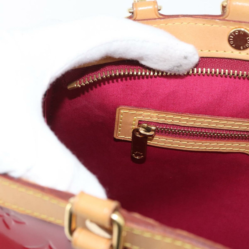 【日本直送】路易威登 Monogram Vernis Blair 中型包 2way Rose Andian M91798 正品 mr1990-23