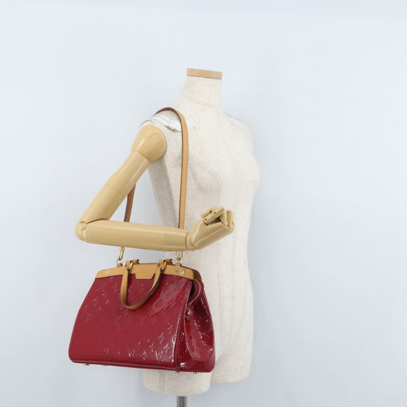 【日本直送】路易威登 Monogram Vernis Blair 中型包 2way Rose Andian M91798 正品 mr1990-26