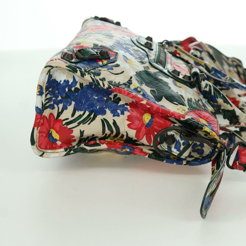 【日本直送】BALENCIAGA Floral The City Bag 皮革雙肩包 多色 173084 正品 am10850SAV-3