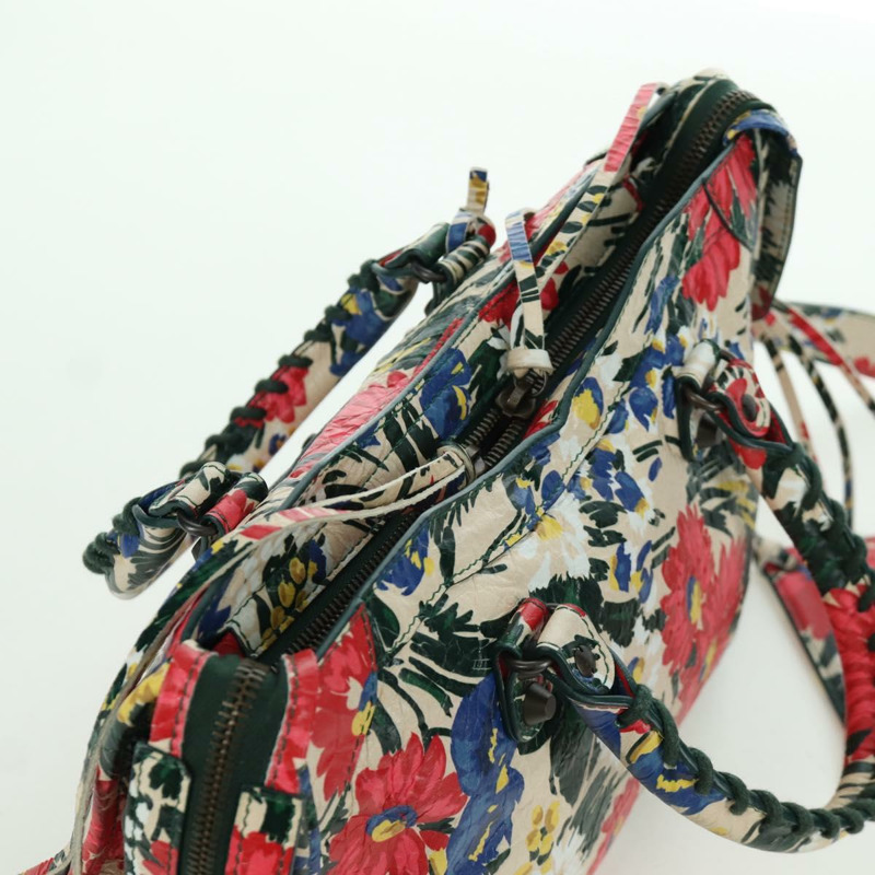 【日本直送】BALENCIAGA Floral The City Bag 皮革雙肩包 多色 173084 正品 am10850SAV-5