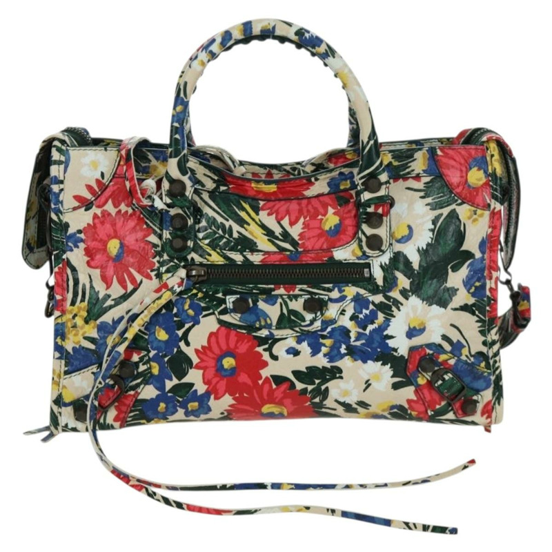 【日本直送】BALENCIAGA Floral The City Bag 皮革雙肩包 多色 173084 正品 am10850SAV-12