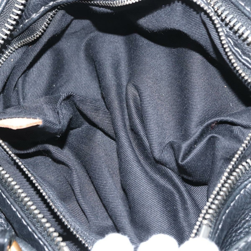 【日本直送】Chloe Paddington 手提包，黑色金色銀色真皮款，正品 am10875SAV-26