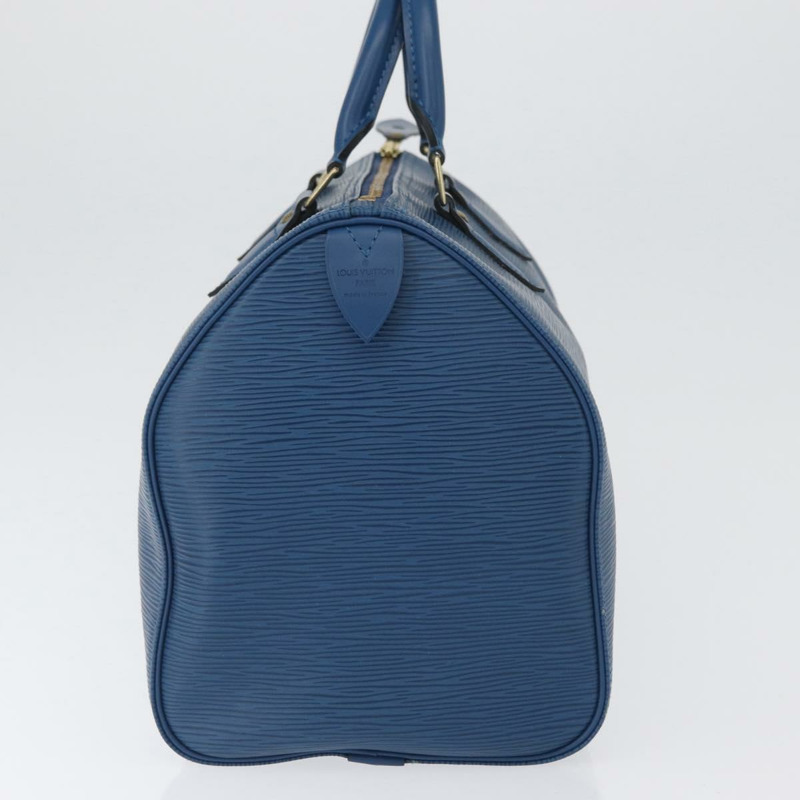 【日本直送】路易威登 Epi Speedy 30 手提包，托萊多藍，M43005，LV 正品，貨號 172100A-3