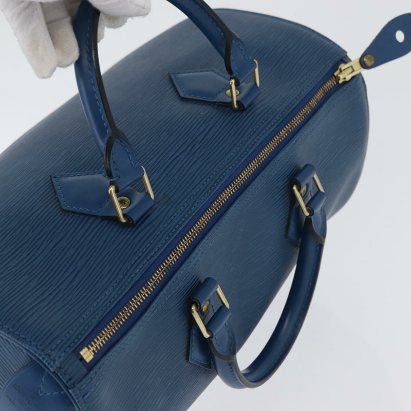 【日本直送】路易威登 Epi Speedy 30 手提包，托萊多藍，M43005，LV 正品，貨號 172100A-5