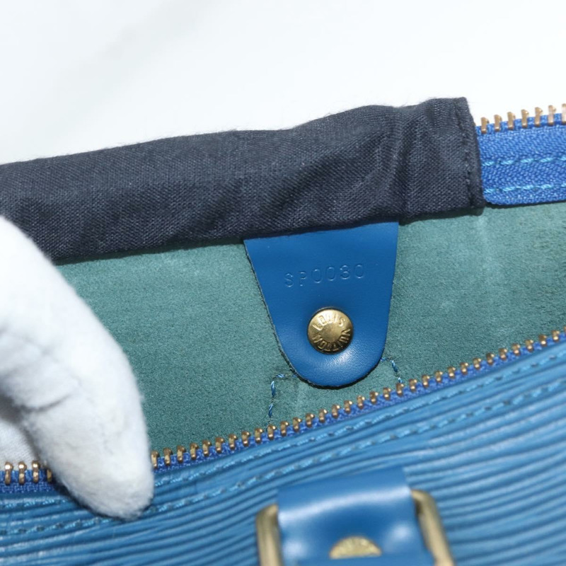 【日本直送】路易威登 Epi Speedy 30 手提包，托萊多藍，M43005，LV 正品，貨號 172100A-11