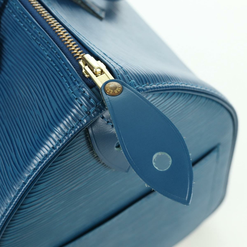 【日本直送】路易威登 Epi Speedy 30 手提包，托萊多藍，M43005，LV 正品，編號 172778V-8