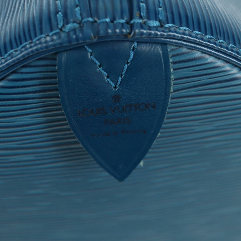【日本直送】路易威登 Epi Speedy 30 手提包，托萊多藍，M43005，LV 正品，編號 172778V-17