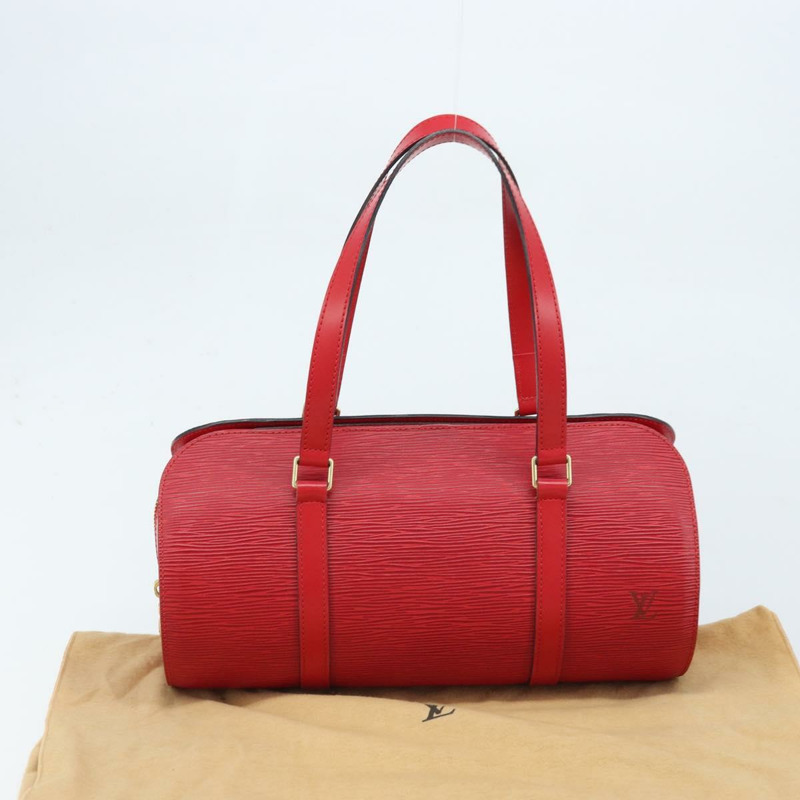 【日本直送】路易威登 Epi Soufflot 手提包紅色 M52227 LV 正品 172404V-11