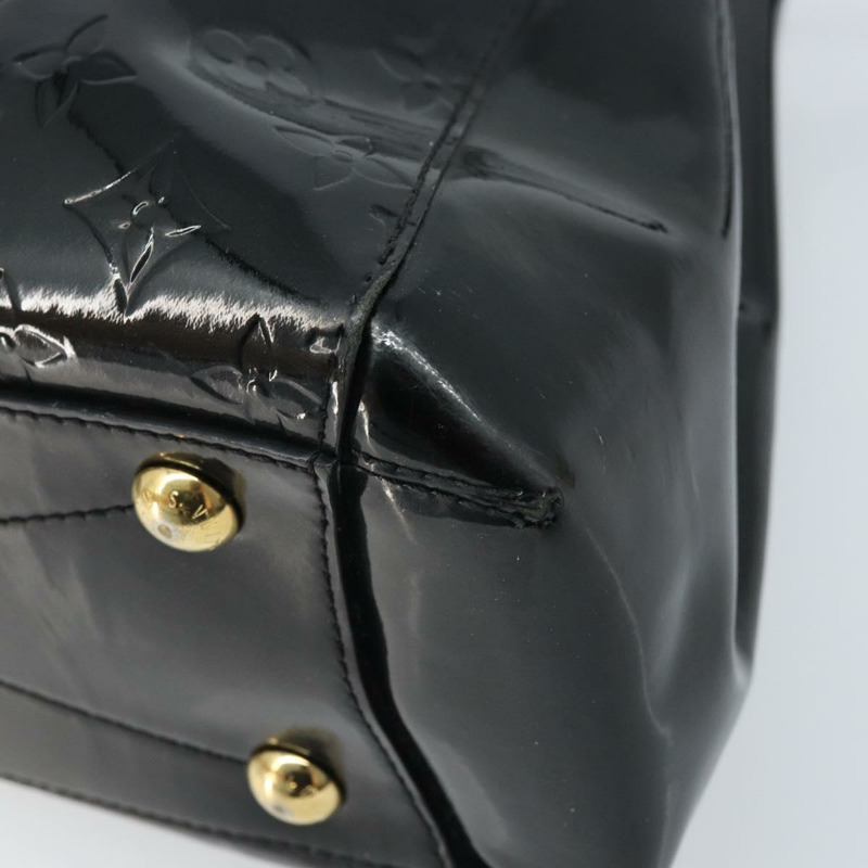 【日本直送】路易威登 Monogram Vernis Montaigne 中型手提包 Noir M50168 LV 正品 172893-8